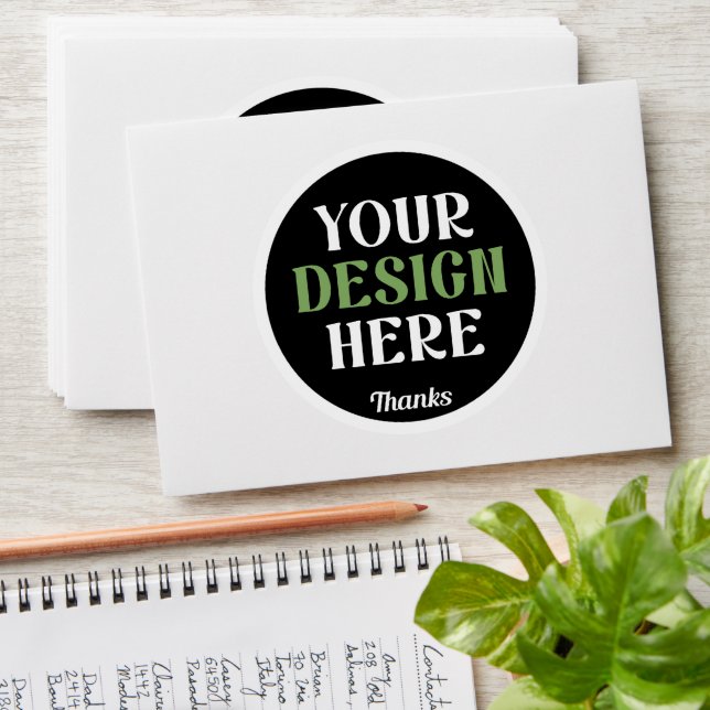 custom, unique, sleek & minimalist envelope (Stacked)