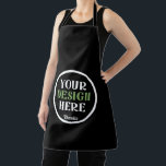 custom, unique, sleek & minimalist hershey®'s kiss apron<br><div class="desc">This design is accessible to all. Feel free to customise the logo,  images,  text,  and colours according to your preferences. Thank you very much.</div>