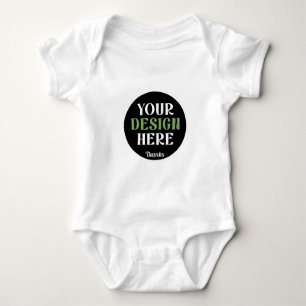 custom, unique, sleek & minimalist hershey®'s kiss baby bodysuit