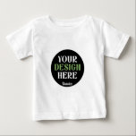 custom, unique, sleek & minimalist hershey®'s kiss baby T-Shirt<br><div class="desc">This design is accessible to all. Feel free to customise the logo,  images,  text,  and colours according to your preferences. Thank you very much.</div>