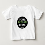 custom, unique, sleek & minimalist hershey®'s kiss baby T-Shirt<br><div class="desc">This design is accessible to all. Feel free to customise the logo,  images,  text,  and colours according to your preferences. Thank you very much.</div>