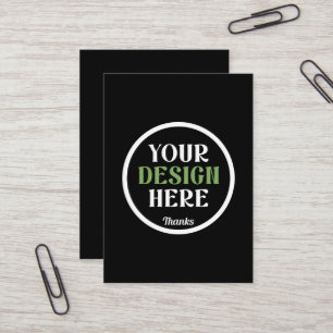 custom, unique, sleek & minimalist hershey®'s kiss business card