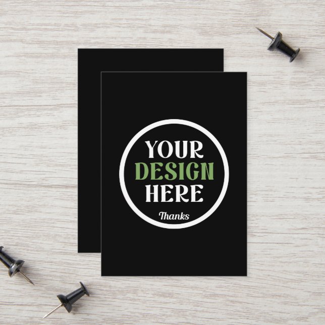 custom, unique, sleek & minimalist hershey®'s kiss calling card (Front/Back In Situ)