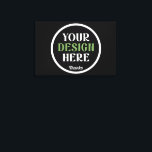 custom, unique, sleek & minimalist hershey®'s kiss canvas print<br><div class="desc">This design is accessible to all. Feel free to customise the logo,  images,  text,  and colours according to your preferences. Thank you very much.</div>