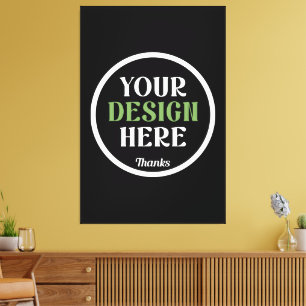 custom, unique, sleek & minimalist hershey®'s kiss canvas print