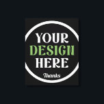 custom, unique, sleek & minimalist hershey®'s kiss canvas print<br><div class="desc">This design is accessible to all. Feel free to customise the logo,  images,  text,  and colours according to your preferences. Thank you very much.</div>
