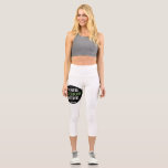 custom, unique, sleek & minimalist hershey®'s kiss capri leggings<br><div class="desc">This design is accessible to all. Feel free to customise the logo, images, text, and colours according to your preferences. Thank you very much.</div>