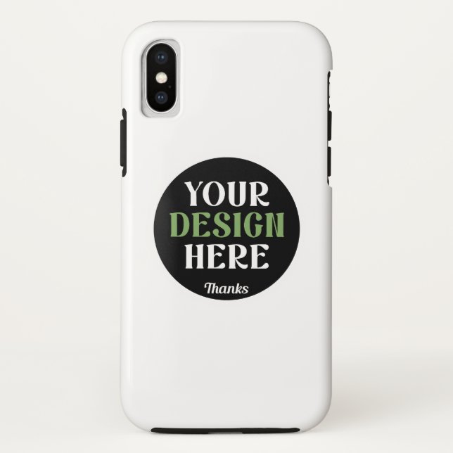 custom, unique, sleek & minimalist hershey®'s kiss Case-Mate iPhone case (Back)