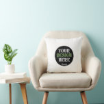 custom, unique, sleek & minimalist hershey®'s kiss cushion<br><div class="desc">This design is accessible to all. Feel free to customise the logo,  images,  text,  and colours according to your preferences. Thank you very much.</div>