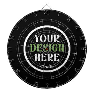 custom, unique, sleek & minimalist hershey®'s kiss dartboard