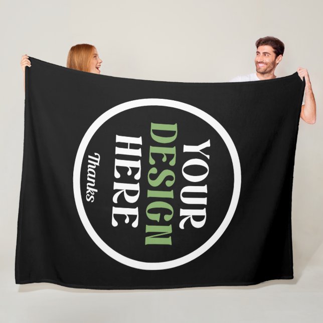 custom, unique, sleek & minimalist hershey®'s kiss fleece blanket (In Situ)