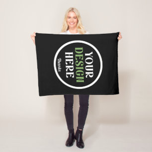 custom, unique, sleek & minimalist hershey®'s kiss fleece blanket