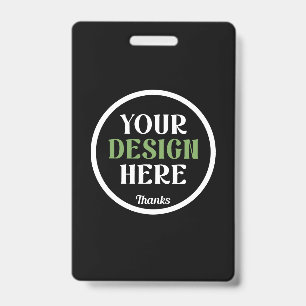 custom, unique, sleek & minimalist hershey®'s kiss ID badge