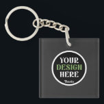 custom, unique, sleek & minimalist hershey®'s kiss key ring<br><div class="desc">This design is accessible to all. Feel free to customise the logo,  images,  text,  and colours according to your preferences. Thank you very much.</div>