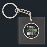 custom, unique, sleek & minimalist hershey®'s kiss key ring<br><div class="desc">This design is accessible to all. Feel free to customise the logo,  images,  text,  and colours according to your preferences. Thank you very much.</div>