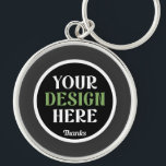 custom, unique, sleek & minimalist hershey®'s kiss key ring<br><div class="desc">This design is accessible to all. Feel free to customise the logo,  images,  text,  and colours according to your preferences. Thank you very much.</div>