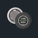 custom, unique, sleek & minimalist hershey®'s kiss magnet<br><div class="desc">This design is accessible to all. Feel free to customise the logo,  images,  text,  and colours according to your preferences. Thank you very much.</div>