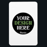 custom, unique, sleek & minimalist hershey®'s kiss magnet<br><div class="desc">This design is accessible to all. Feel free to customise the logo,  images,  text,  and colours according to your preferences. Thank you very much.</div>