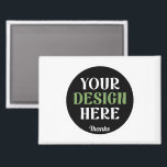 custom, unique, sleek & minimalist hershey®'s kiss magnet<br><div class="desc">This design is accessible to all. Feel free to customise the logo,  images,  text,  and colours according to your preferences. Thank you very much.</div>