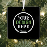 custom, unique, sleek & minimalist hershey®'s kiss metal tree decoration<br><div class="desc">This design is accessible to all. Feel free to customise the logo,  images,  text,  and colours according to your preferences. Thank you very much.</div>