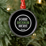 custom, unique, sleek & minimalist hershey®'s kiss metal tree decoration<br><div class="desc">This design is accessible to all. Feel free to customise the logo,  images,  text,  and colours according to your preferences. Thank you very much.</div>