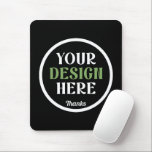 custom, unique, sleek & minimalist hershey®'s kiss mouse pad<br><div class="desc">This design is accessible to all. Feel free to customise the logo,  images,  text,  and colours according to your preferences. Thank you very much.</div>