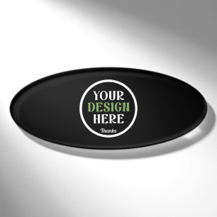 custom, unique, sleek & minimalist hershey®'s kiss name tag