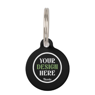 custom, unique, sleek & minimalist hershey®'s kiss pet tag