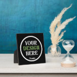 custom, unique, sleek & minimalist hershey®'s kiss plaque<br><div class="desc">This design is accessible to all. Feel free to customise the logo,  images,  text,  and colours according to your preferences. Thank you very much.</div>