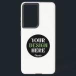 custom, unique, sleek & minimalist hershey®'s kiss samsung galaxy case<br><div class="desc">This design is accessible to all. Feel free to customise the logo,  images,  text,  and colours according to your preferences. Thank you very much.</div>