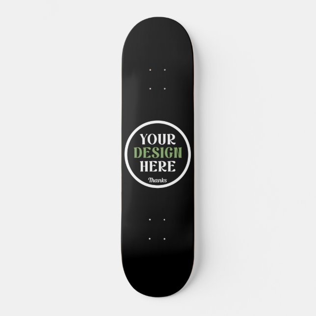 custom, unique, sleek & minimalist hershey®'s kiss skateboard (Front)