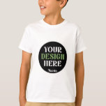 custom, unique, sleek & minimalist hershey®'s kiss T-Shirt<br><div class="desc">This design is accessible to all. Feel free to customise the logo,  images,  text,  and colours according to your preferences. Thank you very much.</div>