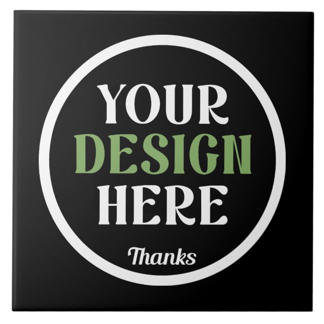 custom, unique, sleek & minimalist hershey®'s kiss tile (Front)