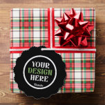 custom, unique, sleek & minimalist hershey®'s kiss tree decoration card<br><div class="desc">This design is accessible to all. Feel free to customise the logo,  images,  text,  and colours according to your preferences. Thank you very much.</div>