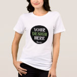 custom, unique, sleek & minimalist hershey®'s kiss Tri-Blend shirt<br><div class="desc">This design is accessible to all. Feel free to customise the logo,  images,  text,  and colours according to your preferences. Thank you very much.</div>