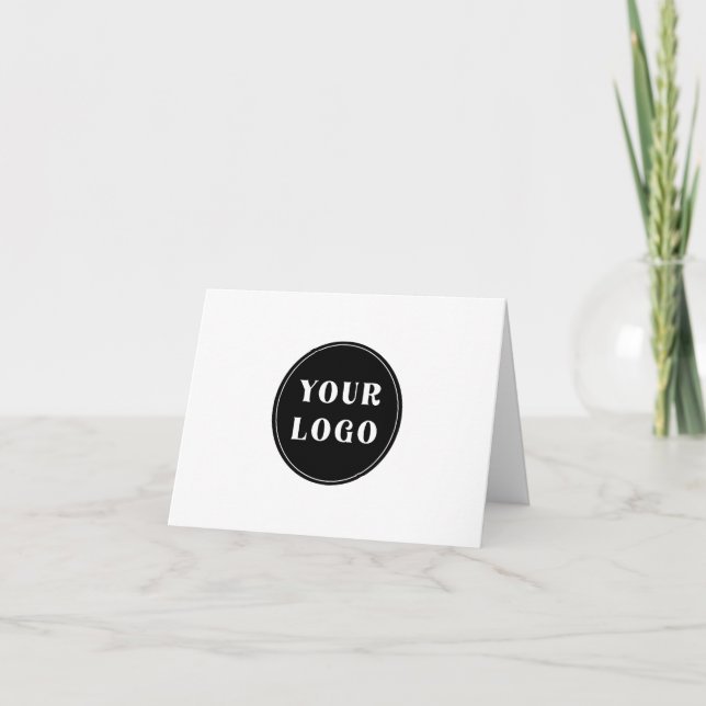 custom, unique, sleek & minimalist holiday card (Front)