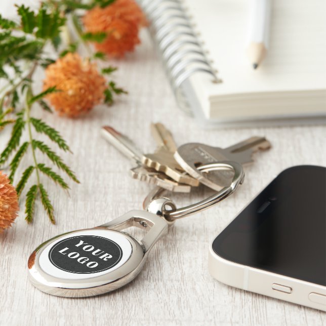 custom, unique, sleek & minimalist key ring (Side)