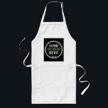 custom, unique, sleek & minimalist long apron<br><div class="desc">This design is accessible to all. Feel free to customize the logo,  images,  text,  and colors according to your preferences. Thank you very much.</div>