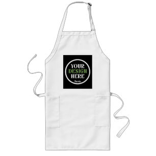 custom, unique, sleek & minimalist long apron