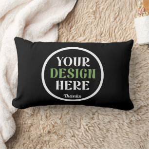 custom, unique, sleek & minimalist lumbar cushion