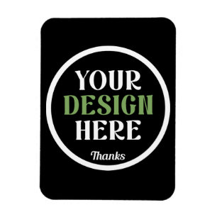 custom, unique, sleek & minimalist magnet