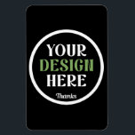 custom, unique, sleek & minimalist magnet<br><div class="desc">This design is accessible to all. Feel free to customise the logo,  images,  text,  and colours according to your preferences. Thank you very much.</div>
