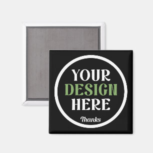 custom, unique, sleek & minimalist magnet