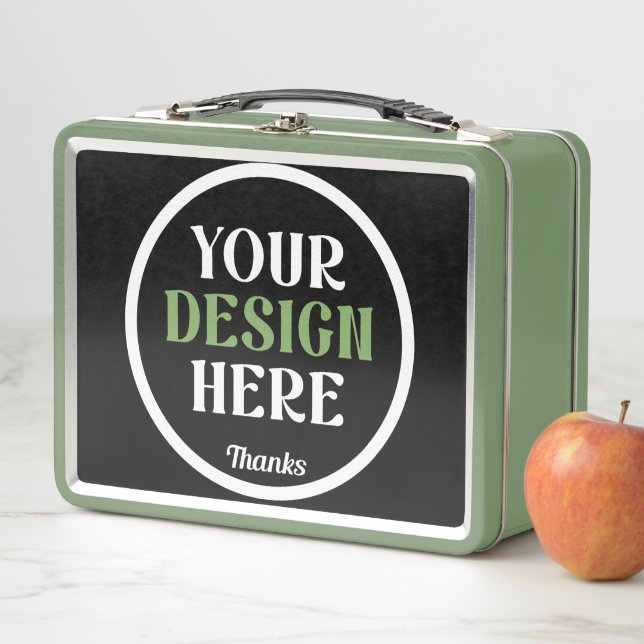 custom, unique, sleek & minimalist metal lunch box (In Situ)