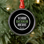 custom, unique, sleek & minimalist metal tree decoration<br><div class="desc">This design is accessible to all. Feel free to customise the logo,  images,  text,  and colours according to your preferences. Thank you very much.</div>