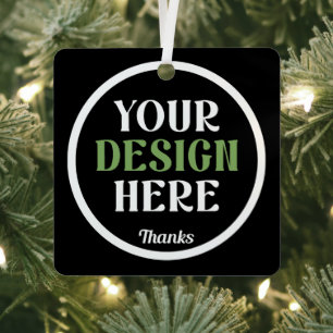 custom, unique, sleek & minimalist metal tree decoration