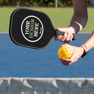 custom, unique, sleek & minimalist pickleball paddle