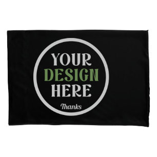 custom, unique, sleek & minimalist pillowcase