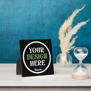 custom, unique, sleek & minimalist plaque