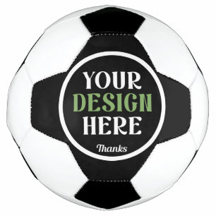 custom, unique, sleek & minimalist soccer ball
